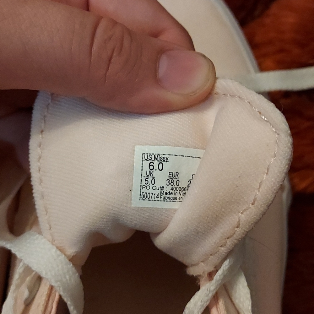 Vans Light Pale Pink Shoes - Picture 12 of 12
